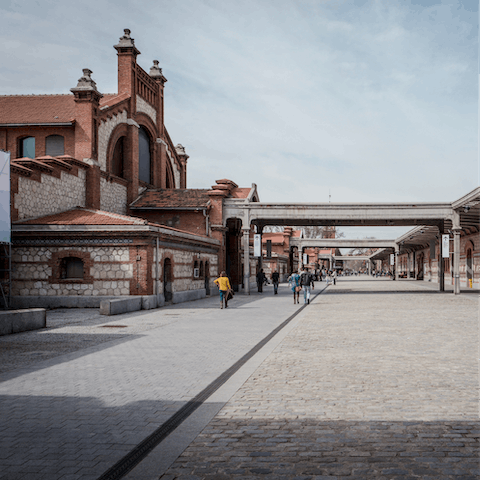 Explore the cultural centre at Matador Madrid, a short drive away