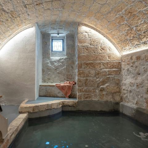Unwind in the communal relaxation area