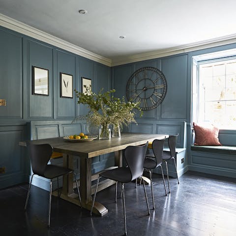 The chic dining area will elevate local takeaways