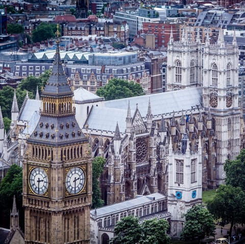 Take a trip into central London for a day of sightseeing