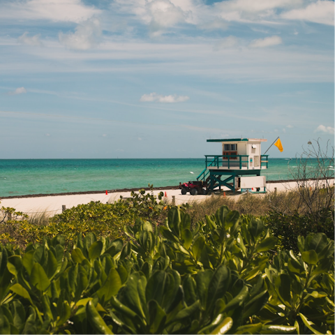 Catch some rays on Miami Beach