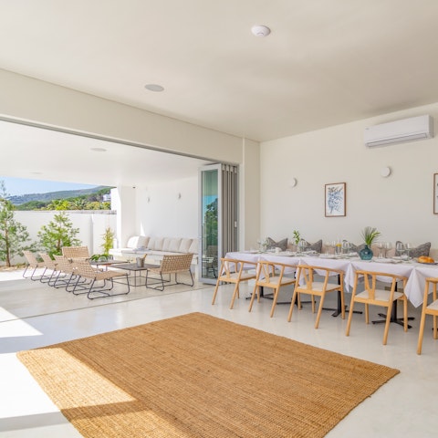 Enjoy delicious home-cooked meals brought to you by the villa's private chef