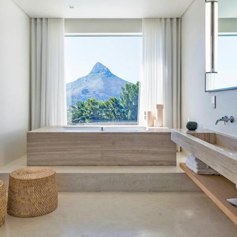 Feel like a million dollars as you bathe in the spa-like bathrooms