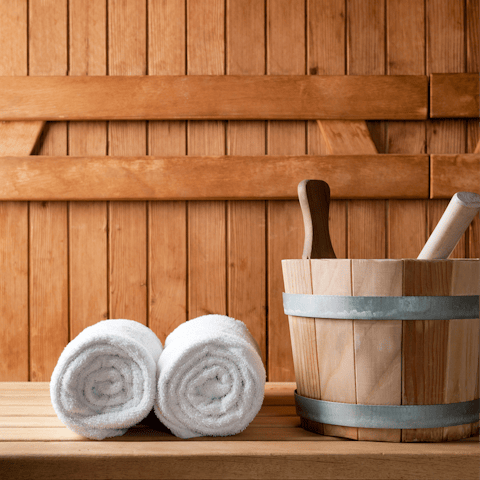 Recharge in the sauna