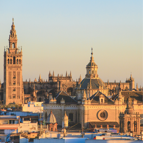 Discover the amazing Seville Cathedral and the Giralda