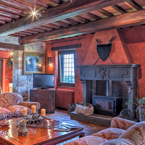 Soak up the antiquely majestic interiors