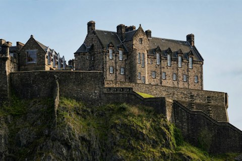 Explore Edinburgh Castle, Scotland's iconic fortress, a fifteen-minute walk