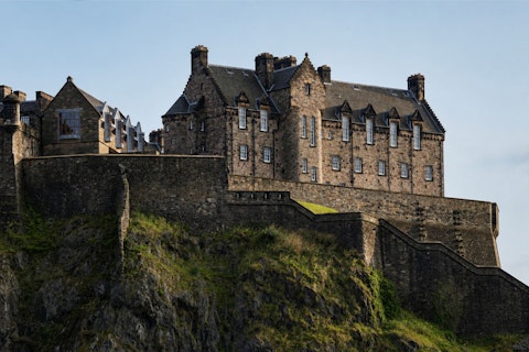Explore Edinburgh Castle, Scotland's iconic fortress, a fifteen-minute walk