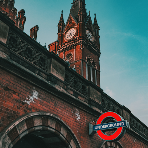 Hop on the Tube at King's Cross Station to explore London with ease