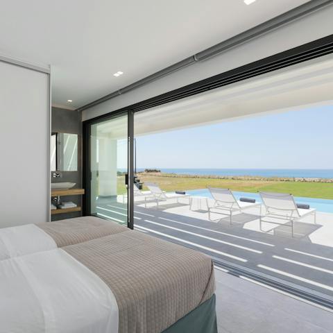 Wake up and step straight out into the sunshine