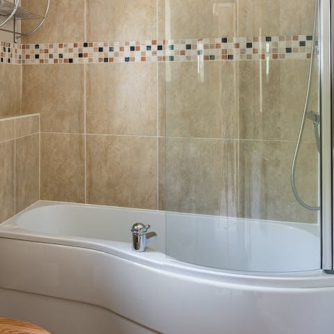 Unwind with a luxurious bubble bath