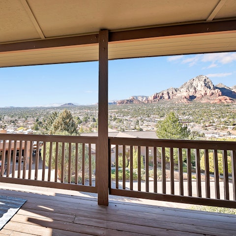 Feel inspired by the views while relaxing on the deck