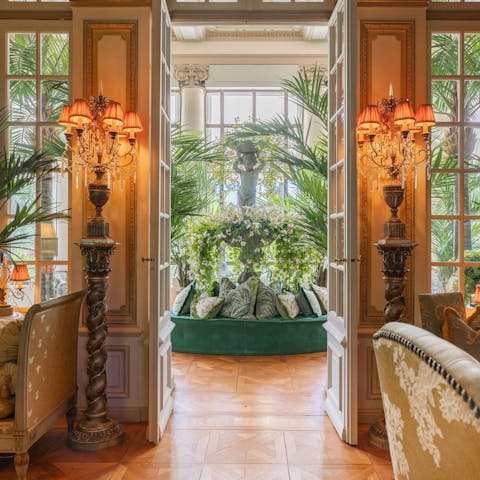 Experience the art of luxury living in this Cannes abode
