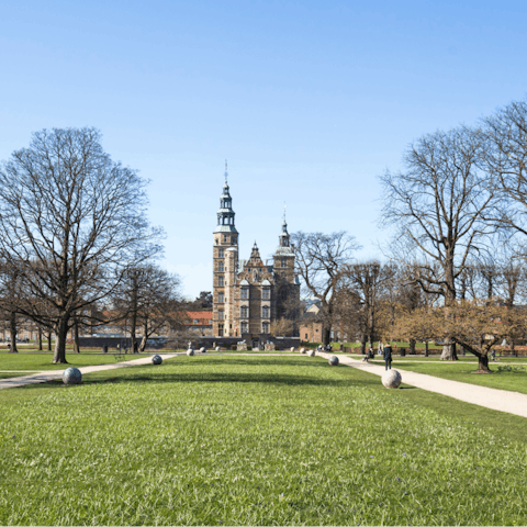 Explore Copenhagen, including The King's Garden a short stroll away