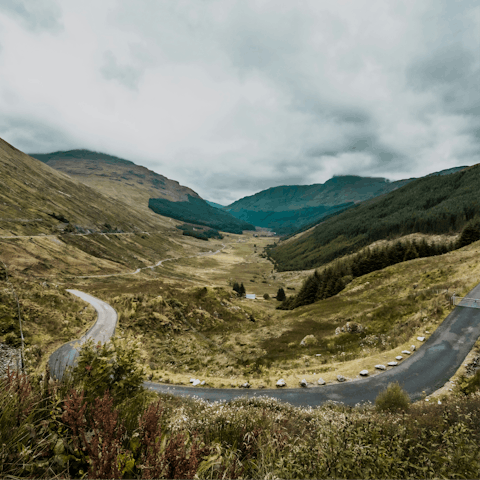 Put on your hiking boots and explore the Highlands