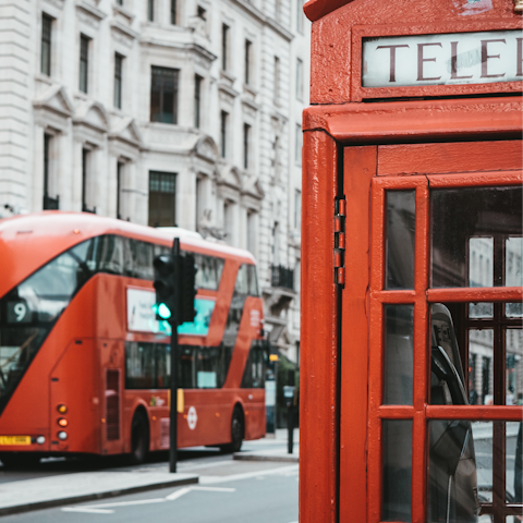 Stay in a central London locale – it's a five-minute stroll to the shops on Bond Street