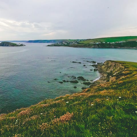 Take a drive to the pretty Bantham Beach, twenty minutes away