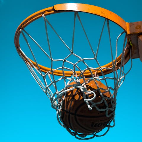 Stay active on the resort's basketball court, beach volleyball court or full-size football field