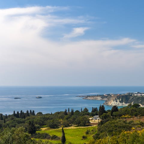 Experience Kefalonia's natural beauty from this home in Kleismata