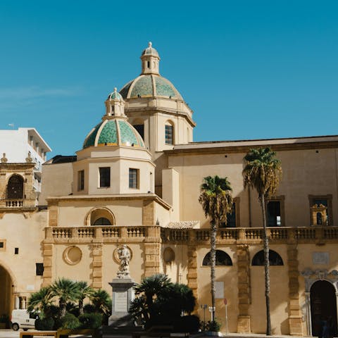 Visit the beauitful Mazara del Vallo, a short drive away