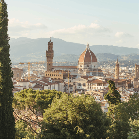 Be inspired while exploring the historic heart of Florence