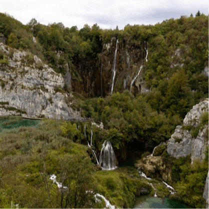 Plan a day trip to the nearby waterfalls of Brijuni National Park