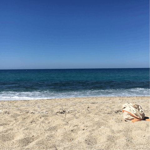 Stroll down to Kalkan beach in twenty minutes and swim in the Mediterranean Sea