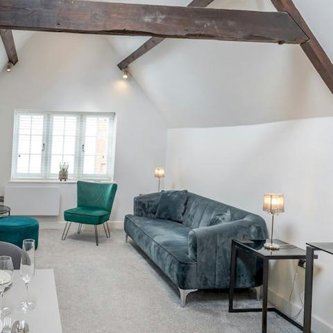 Lounge on the sofa and catch up on your favourite TV shows