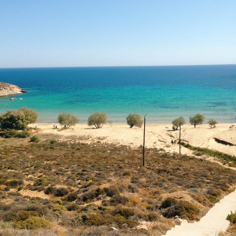 Take your pick from the range of fabulous beaches just a short drive away
