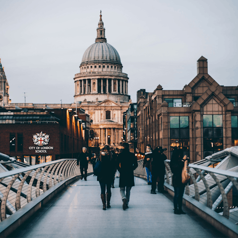 Soak up the magic of London from the Southbank