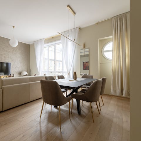 Whip up risotto Milanese and dine together