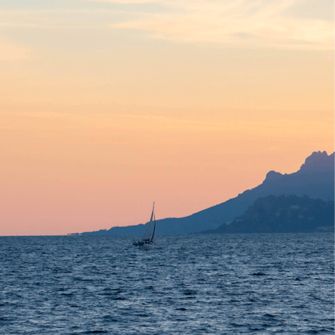 Experience the magic of Cannes from Pointe Croisette