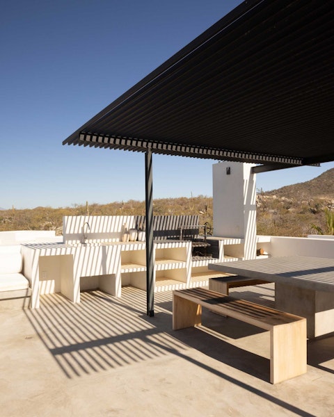 Savour magical Mexican evening drinks on the terrace