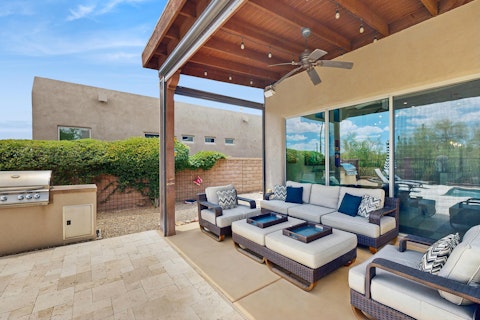 Fire up the barbecue as the Arizona evening cools