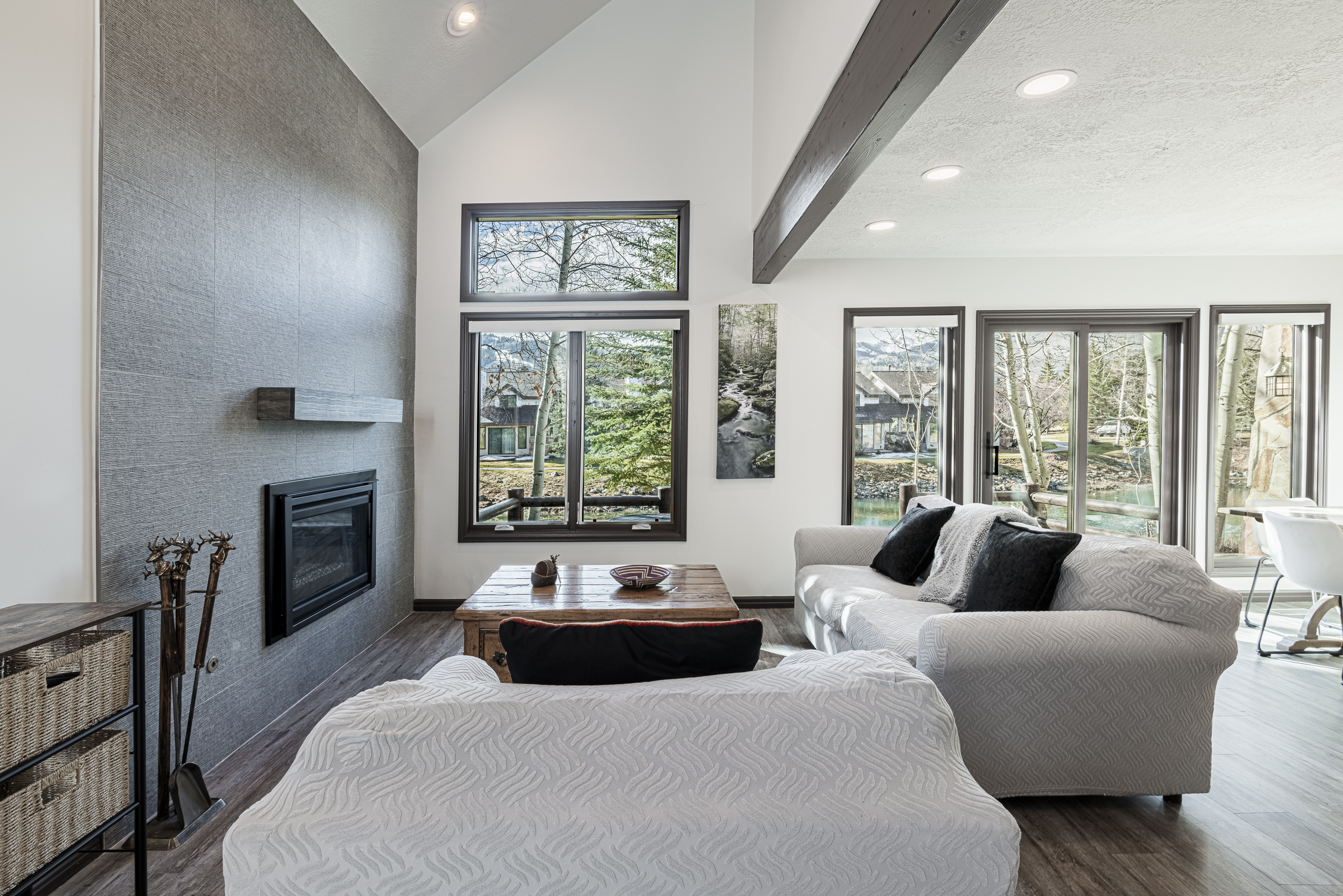 Fireside on Deer Lake