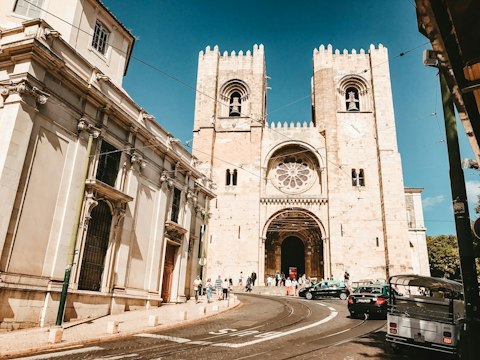 Step inside Sé de Lisboa, walkable from your door