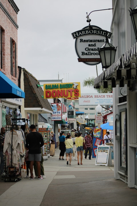Check out the shops and cafes on Balboa Island, right on your doorstep