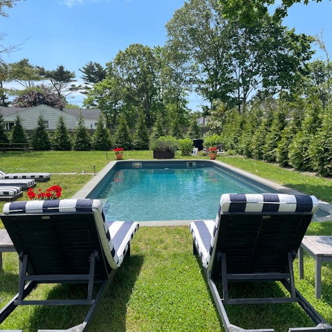 Embrace total relaxation while lounging by the pool