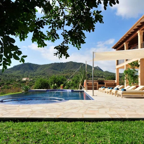 Step outside and feel the spirit of renewal from the swimming pool