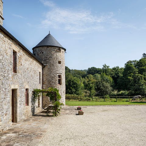 Acres of private countryside