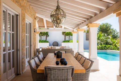 Light the barbecue for an alfresco meal with loved ones