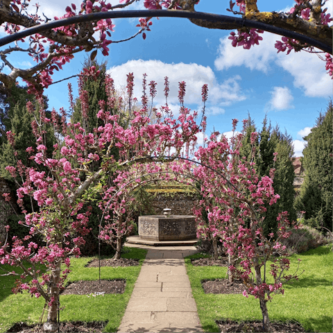 Enjoy a day at Greys Court – the National Trust site is a short drive away