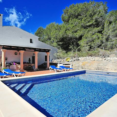 Cool off in the pool
