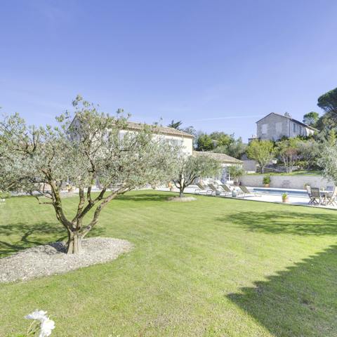 Explore the beautiful grounds