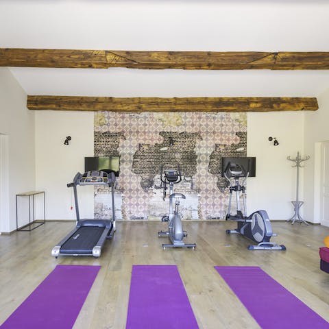 Keep up your workout routines (if you wish)