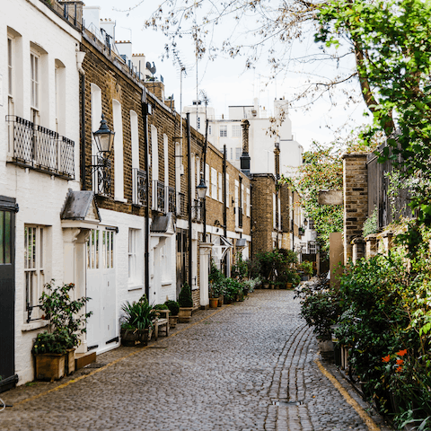 Stay just south of King's Road in the London's district of Chelsea