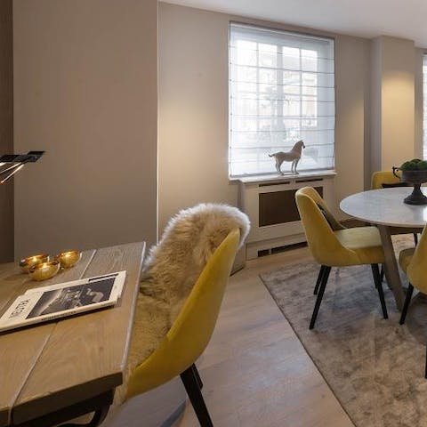 Get down to some work from the home office area