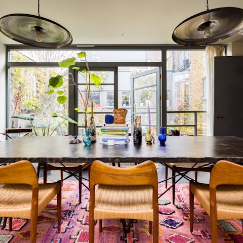 Find peace and tranquillity in the private interior terrace, linking the kitchen and living room
