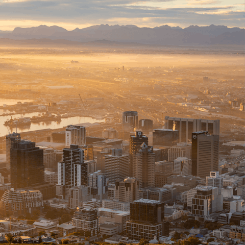 Stay in lovely Century City, mixing natural surroundings with a cosmopolitan lifestyle