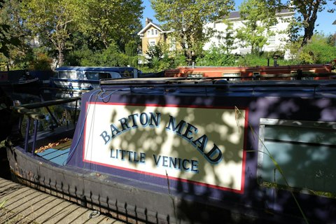 Discover Little Venice's charming canal-side cafés and colourful narrowboats, nine minutes on foot
